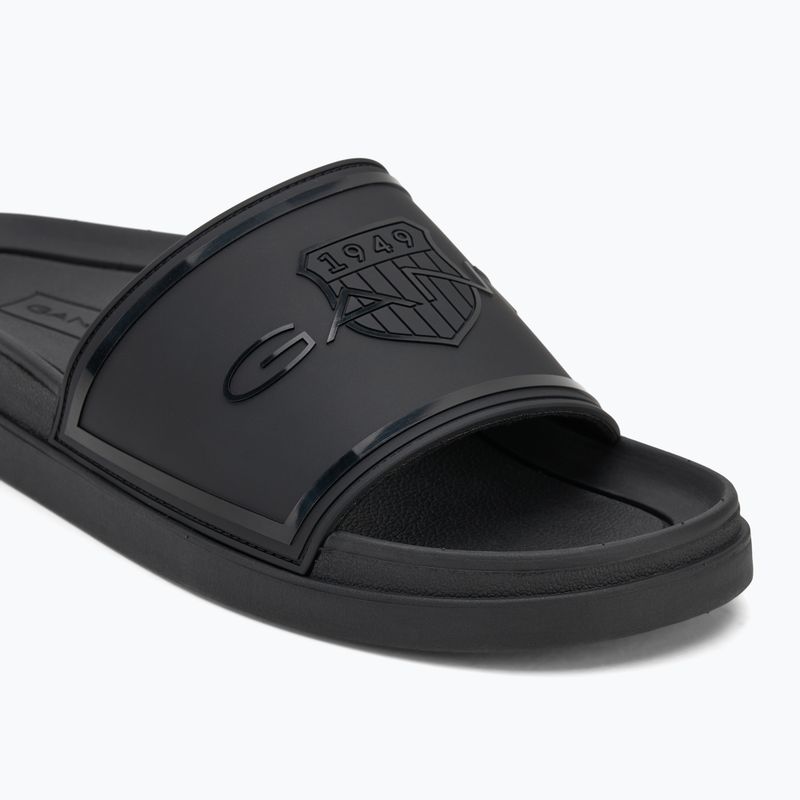 Шльопанці чоловічі GANT Pierbay black 7