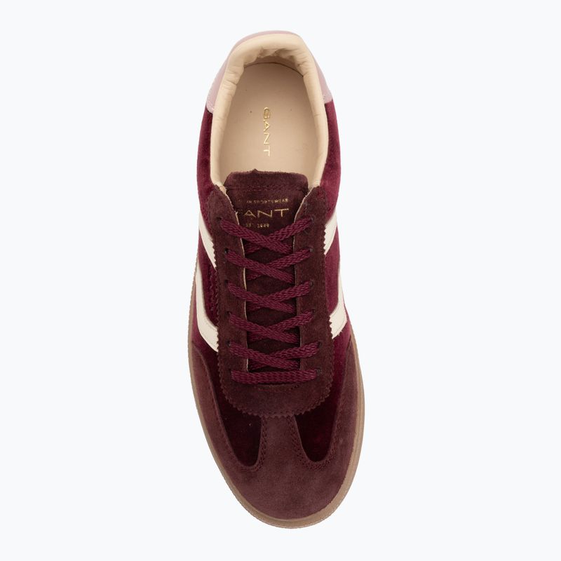 Кросівки жіночі GANT Cuzima dusty pink/port wine 5