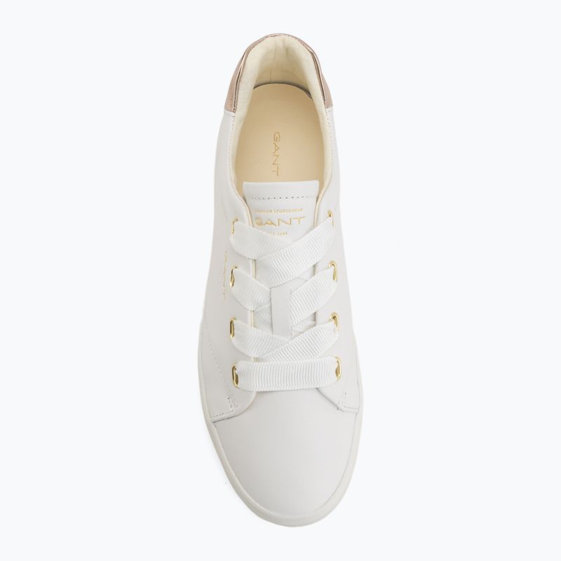 Кросівки жіночі GANT Avona white/rose gold 5