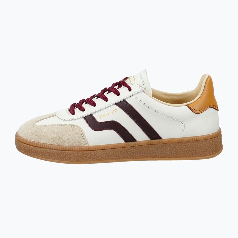 Кросівки жіночі GANT Cuzima off white/plum red 9
