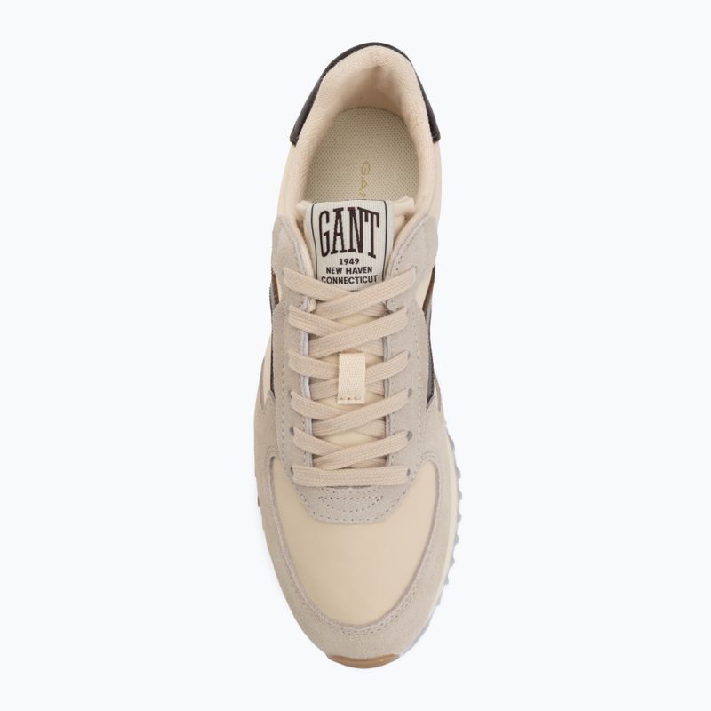 Взуття жіноче GANT Beja beige/dark brown 5