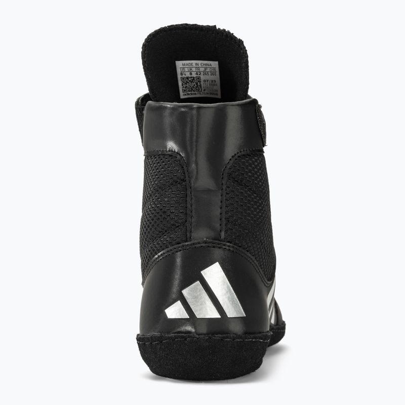 Кросівки боксерські чоловічі adidas Combat Speed.5 black/silver BA8007 7
