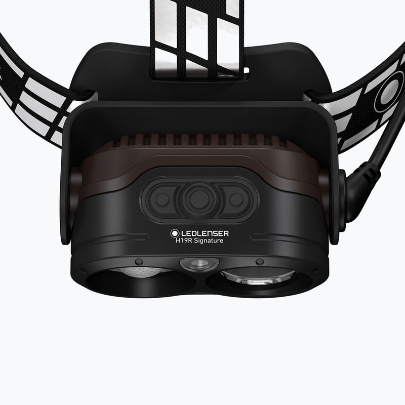 Налобний ліхтарик Ledlenser H19R Signature чорний 502198 7