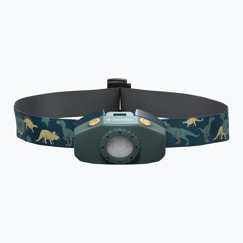Налобний ліхтар  дитячий Ledlenser KidLed 2 Box зелений 502537 2
