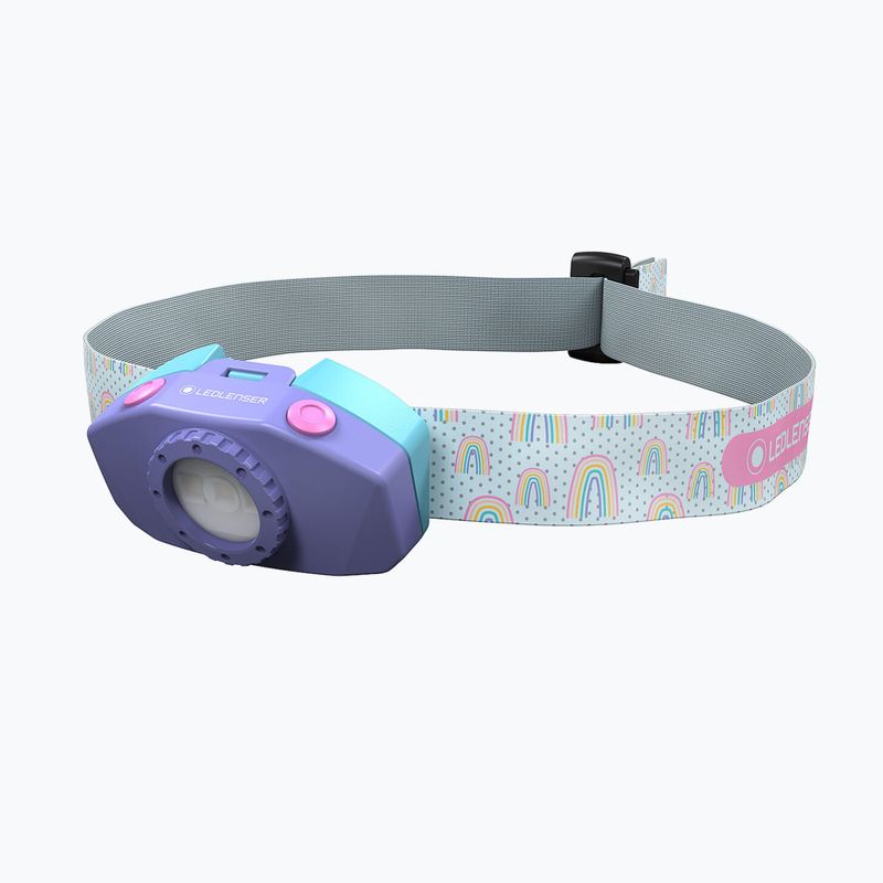 Налобний ліхтар  дитячий Ledlenser KidLed 2 Box фіолетовий 502538