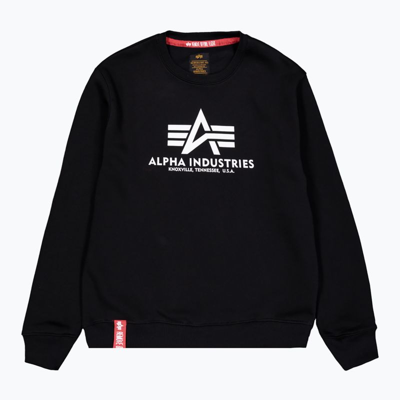 Кофта чоловіча Alpha Industries Basic black 5