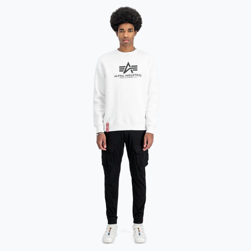 Кофта чоловіча Alpha Industries Basic white 2