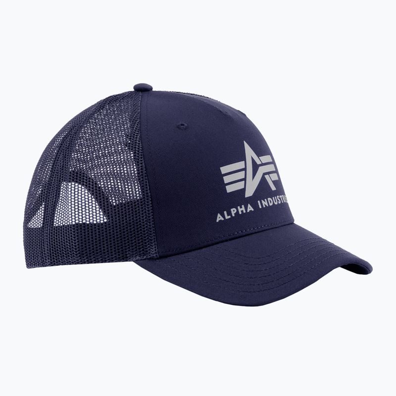 Кепка чоловіча Alpha Industries Basic Trucker rep.blue