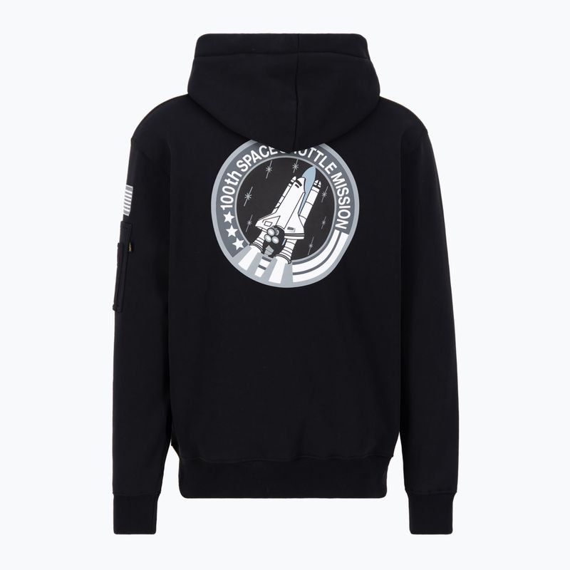 Кофта чоловіча Alpha Industries Space Shuttle black 2