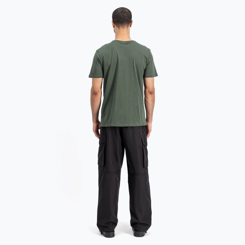 Футболка чоловіча Alpha Industries Basic dark olive 3