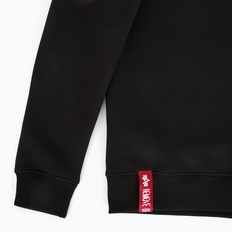 Кофта чоловіча Alpha Industries Basic Small Logo black 8
