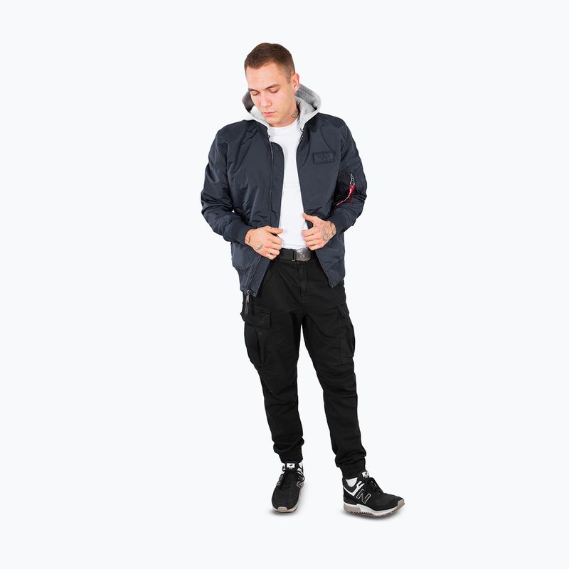 Куртка чоловіча Alpha Industries MA-1 TT Two Tone Hood rep.blue 2