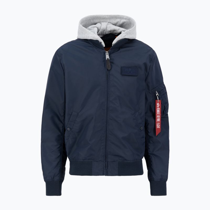 Куртка чоловіча Alpha Industries MA-1 TT Two Tone Hood rep.blue 4