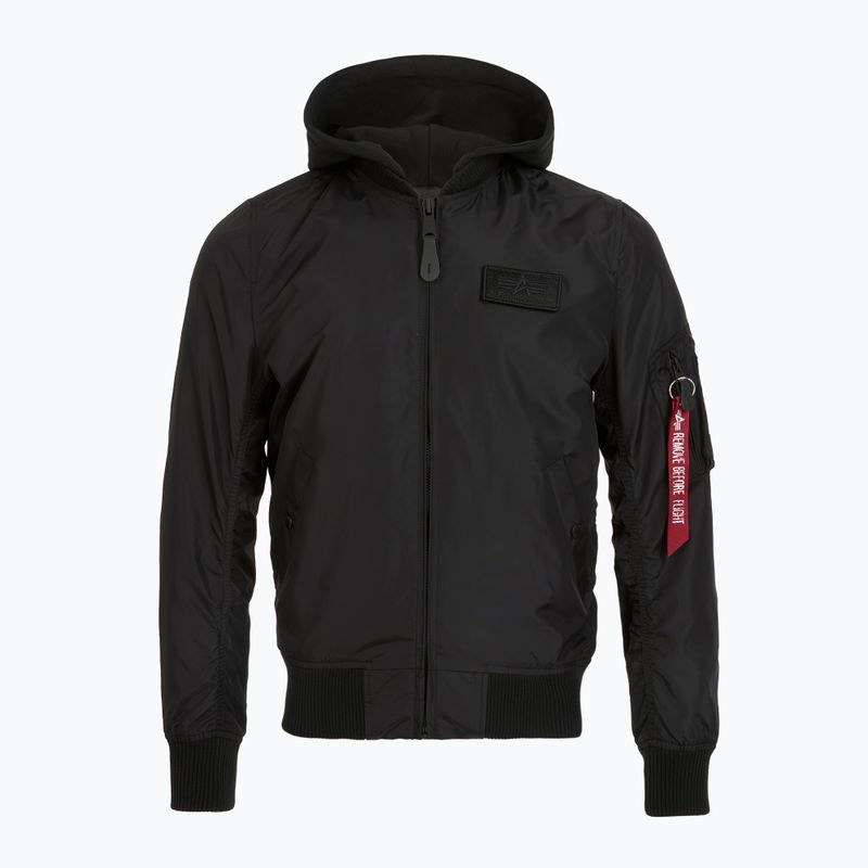 Куртка чоловіча Alpha Industries MA-1 TT Two Tone Hood black/black 3