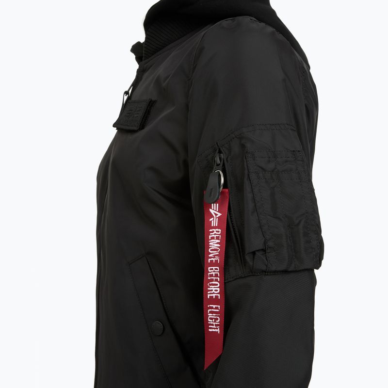 Куртка чоловіча Alpha Industries MA-1 TT Two Tone Hood black/black 7
