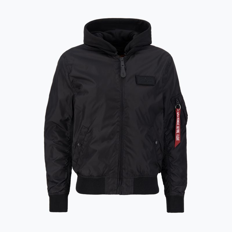 Куртка чоловіча Alpha Industries MA-1 TT Two Tone Hood black/black 3