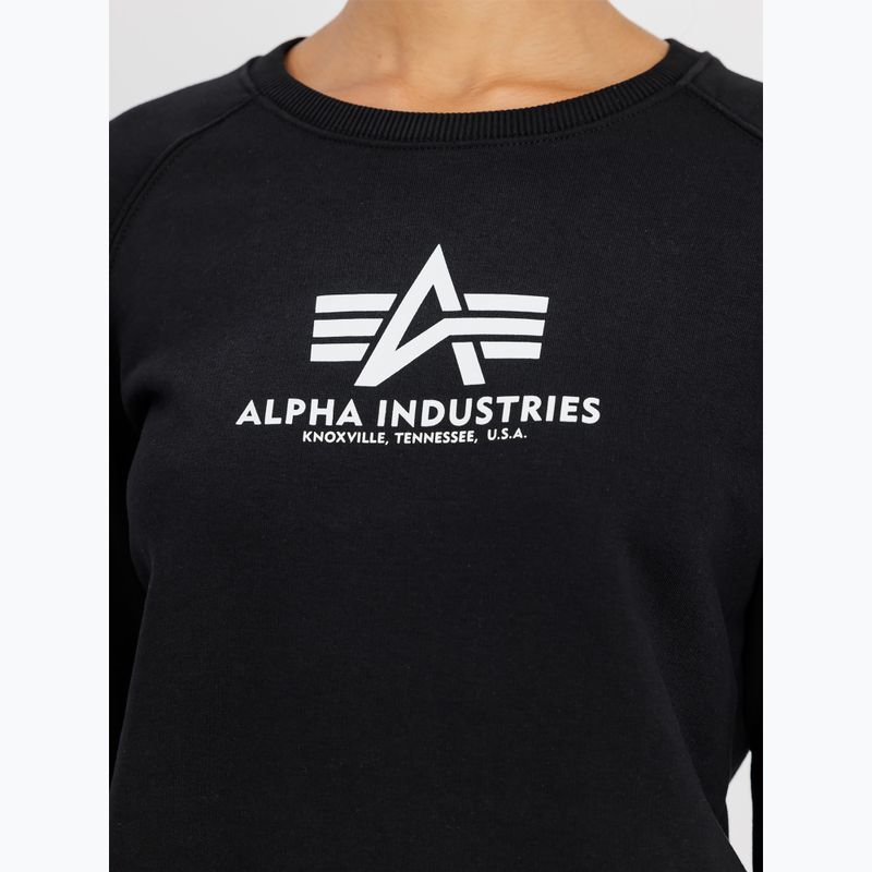 Кофта жіноча Alpha Industries New Basic black 5