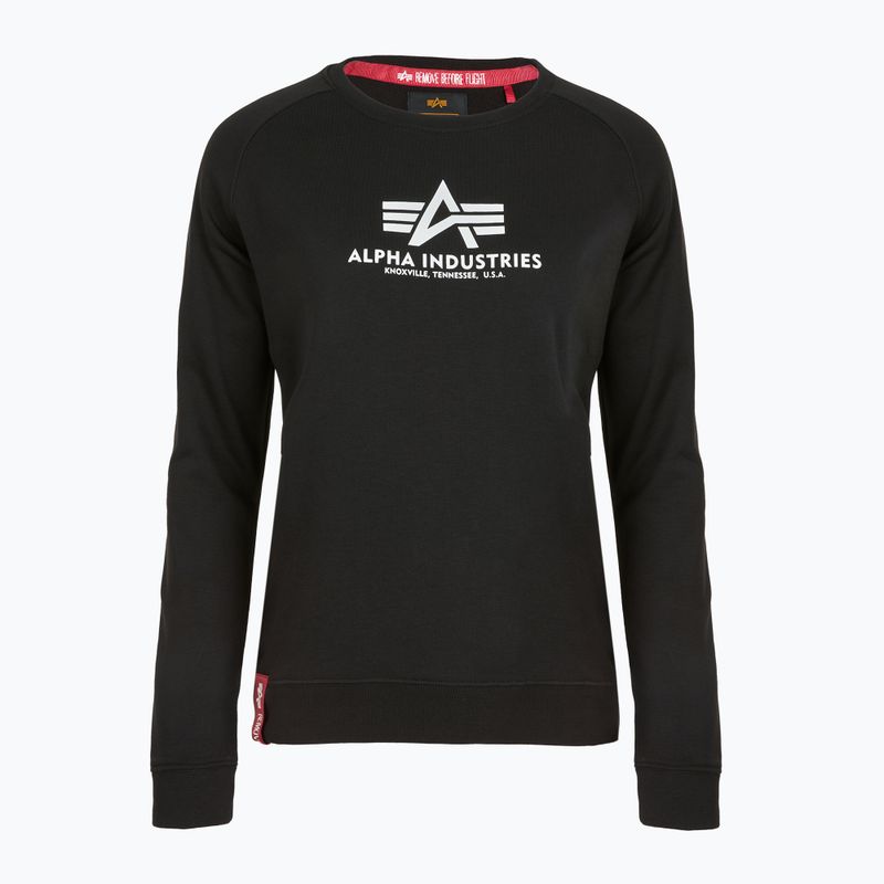 Кофта жіноча Alpha Industries New Basic black 6