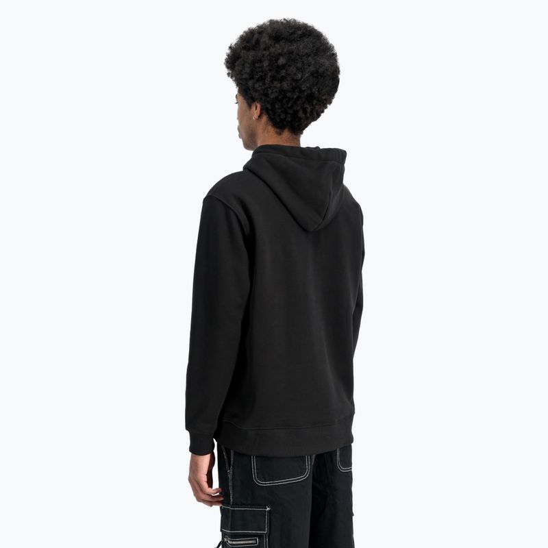 Кофта чоловіча Alpha Industries Basic Small Logo Hoodie black 5