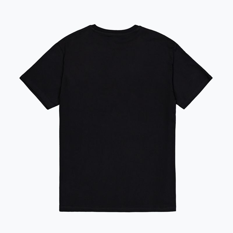 Футболка чоловіча Alpha Industries Basic Small Logo black/neon orange 6