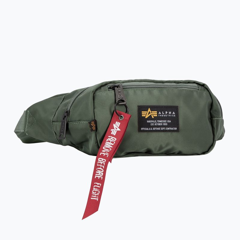 Сумка-бананка Alpha Industries Crew Waist sage green