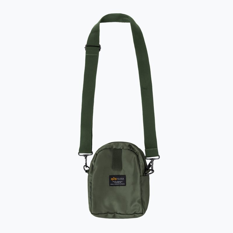 Сумка на плече Alpha Industries Crew sage green 2