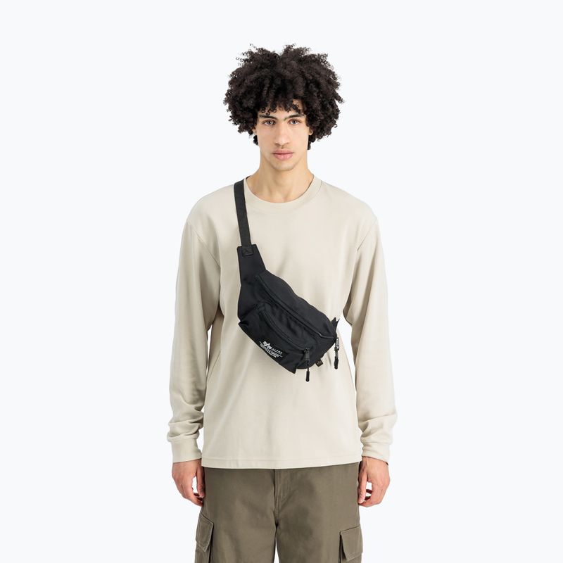 Сумка-бананка Alpha Industries Big Waist black 4
