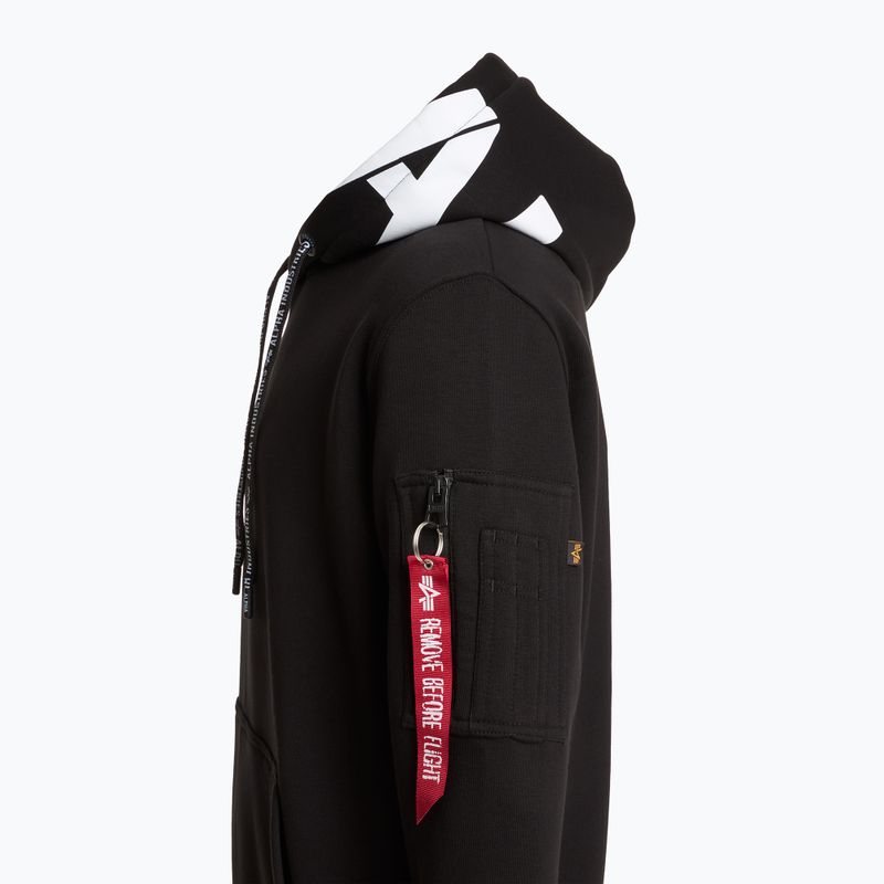 Кофта чоловіча Alpha Industries Alpha black 4