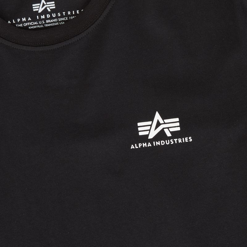 Футболка чоловіча Alpha Industries Backprint black 3