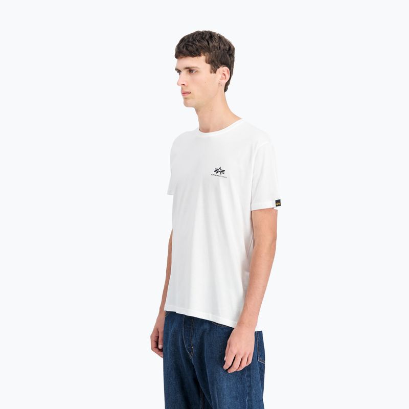 Футболка чоловіча Alpha Industries Backprint white 4