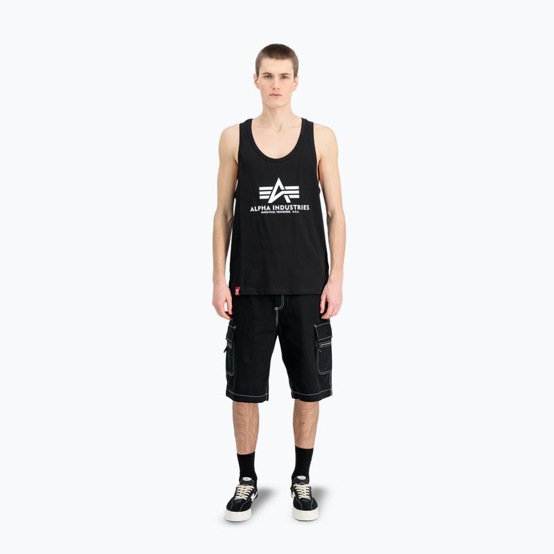 Футболка чоловіча Alpha Industries Basic Tank Body Building black 2