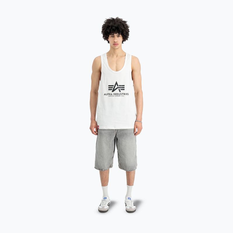 Футболка чоловіча Alpha Industries Basic Tank Body Building white 2
