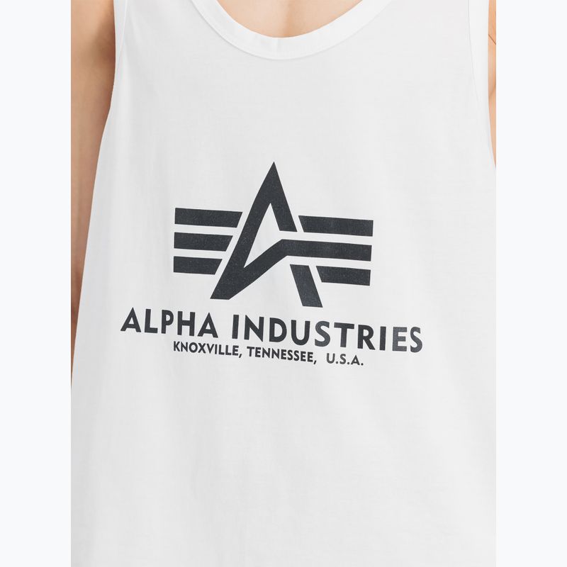 Футболка чоловіча Alpha Industries Basic Tank Body Building white 5