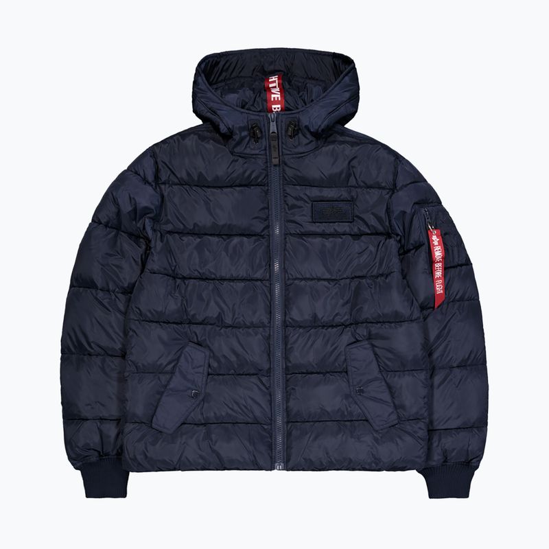 Куртка чоловіча Alpha Industries Hooded Puffer Faux Down rep.blue 5