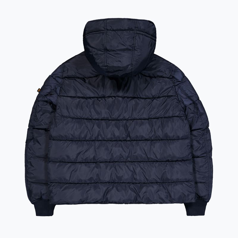 Куртка чоловіча Alpha Industries Hooded Puffer Faux Down rep.blue 6
