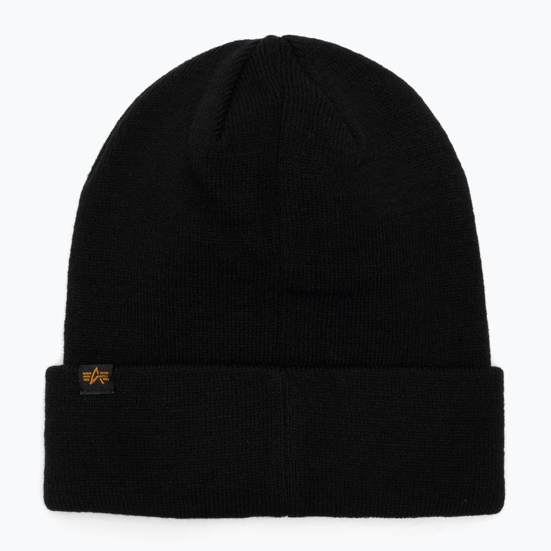 Шапка Alpha Industries VLC black 2