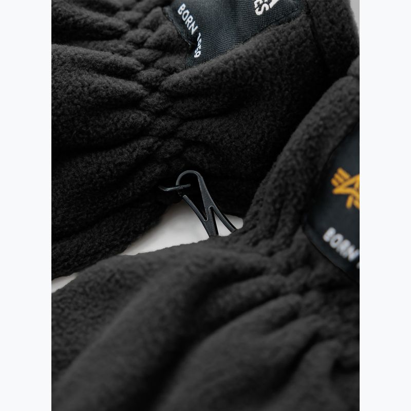 Рукавички Alpha Industries Label Fleece black 3