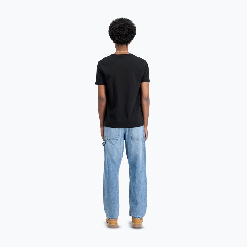 Футболка чоловіча Alpha Industries Basic Mid Logo black 3