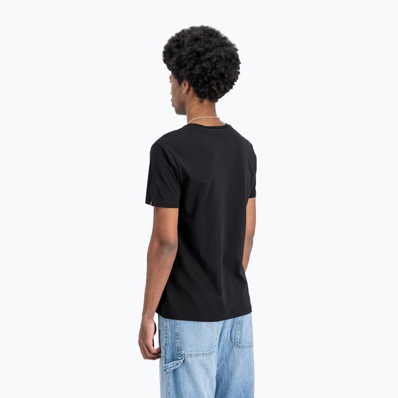 Футболка чоловіча Alpha Industries Basic Mid Logo black 5