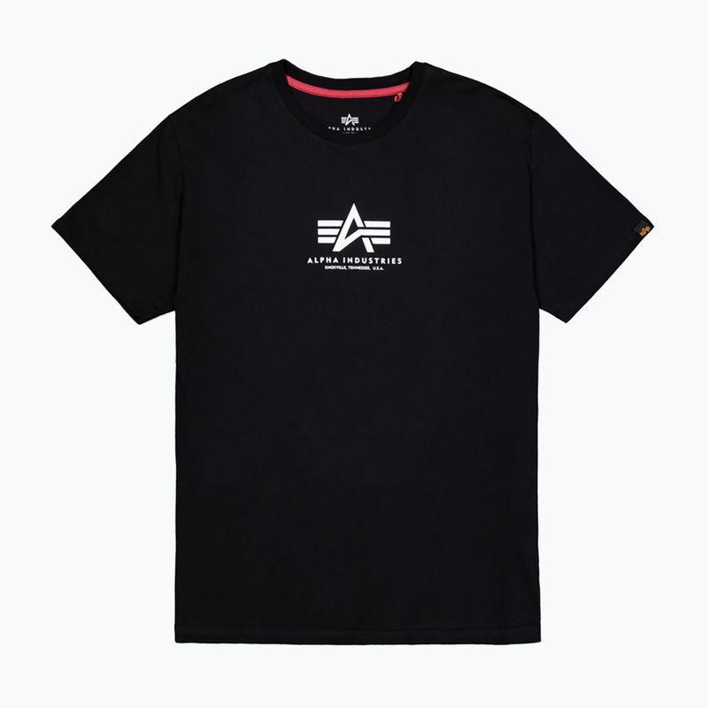 Футболка чоловіча Alpha Industries Basic Mid Logo black 7