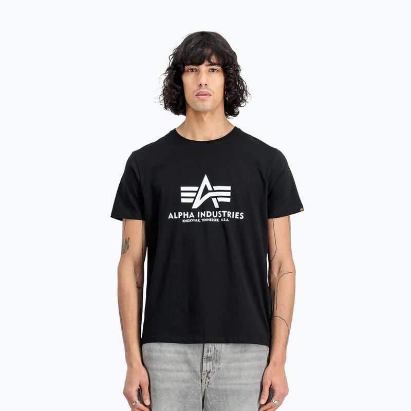 Футболки чоловічі Alpha Industries Basic T (2 шт.) black