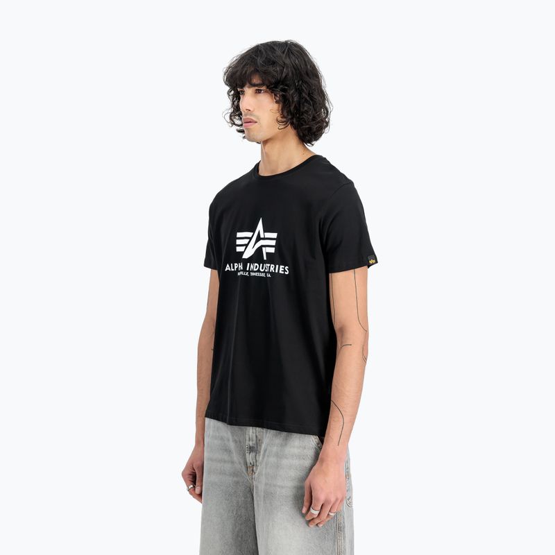 Футболки чоловічі Alpha Industries Basic T (2 шт.) black 4