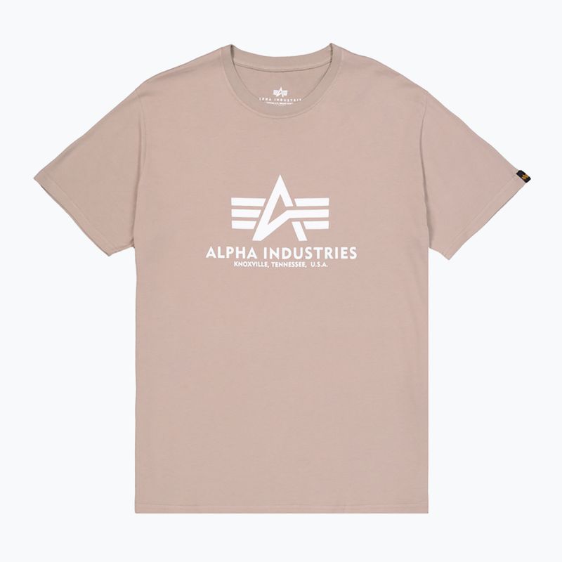 Футболка чоловіча Alpha Industries Basic vintage sand 7