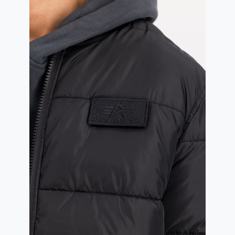 Куртка чоловіча Alpha Industries MA-1 Puffer Bomber black 4