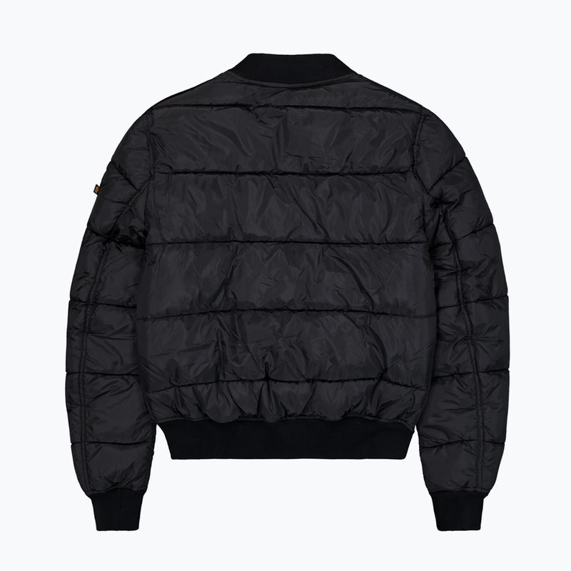 Куртка чоловіча Alpha Industries MA-1 Puffer Bomber black 8