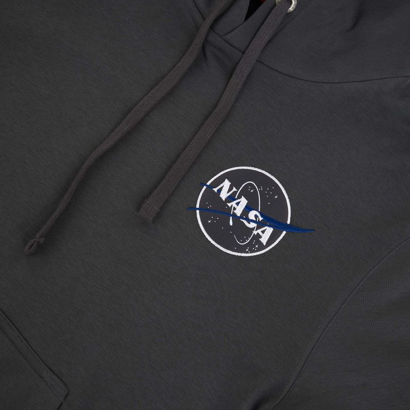 Кофта чоловіча Alpha Industries NASA Orbit vintage grey 3