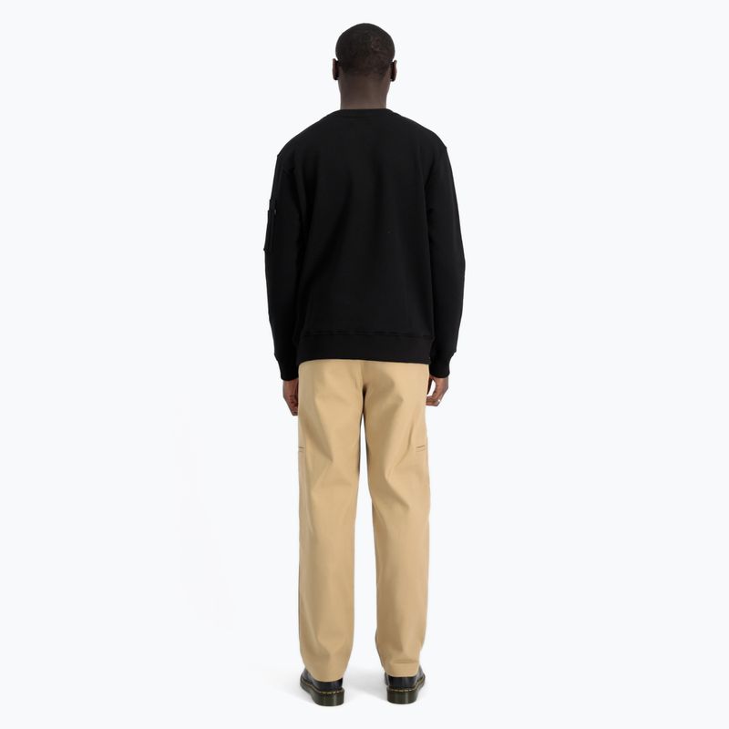 Кофта чоловіча Alpha Industries Reflective Print Sweater black 3
