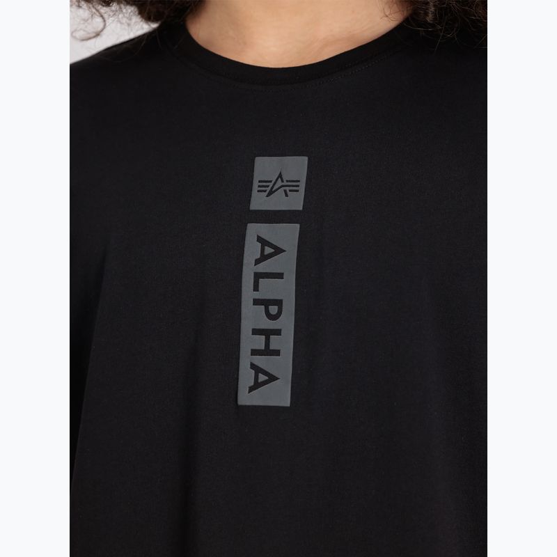 Футболка чоловіча Alpha Industries Puff Print black 6