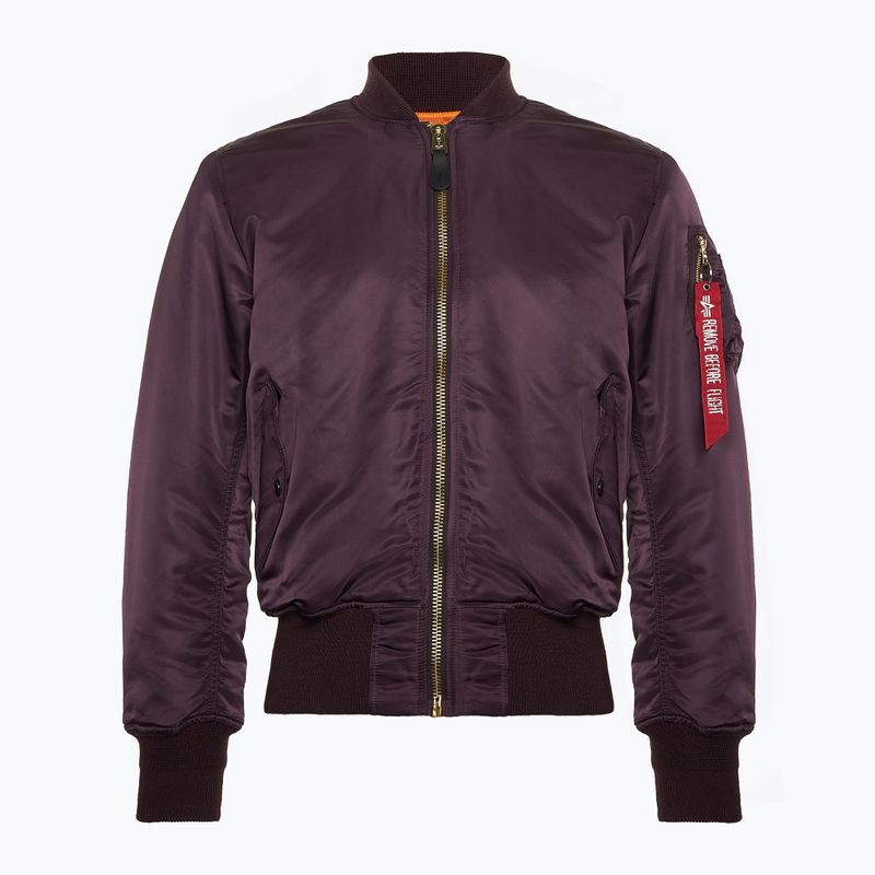 Куртка чоловіча Alpha Industries MA-1 Heritage plum