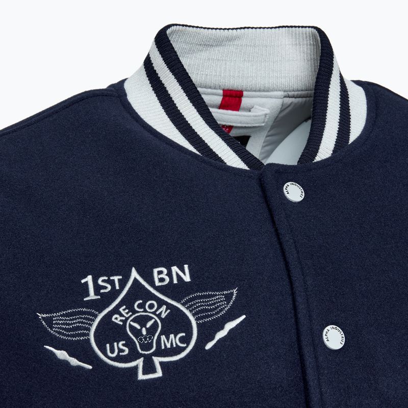 Куртка чоловіча Alpha Industries Varsity Air Force ultra navy 3